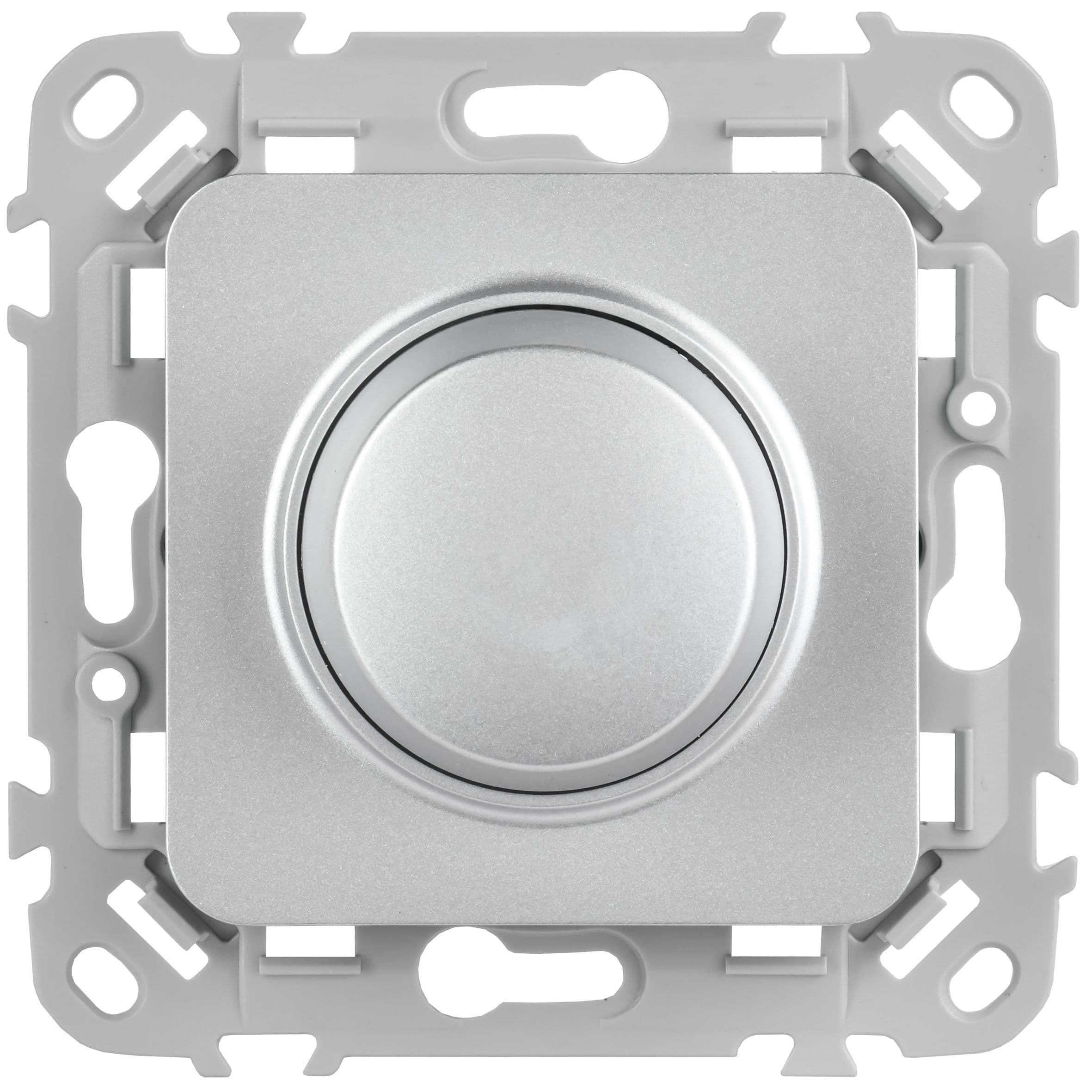 IEK FLITE Алюминий Светорегулятор проходной TRIAC 550Вт — миниатюра 2