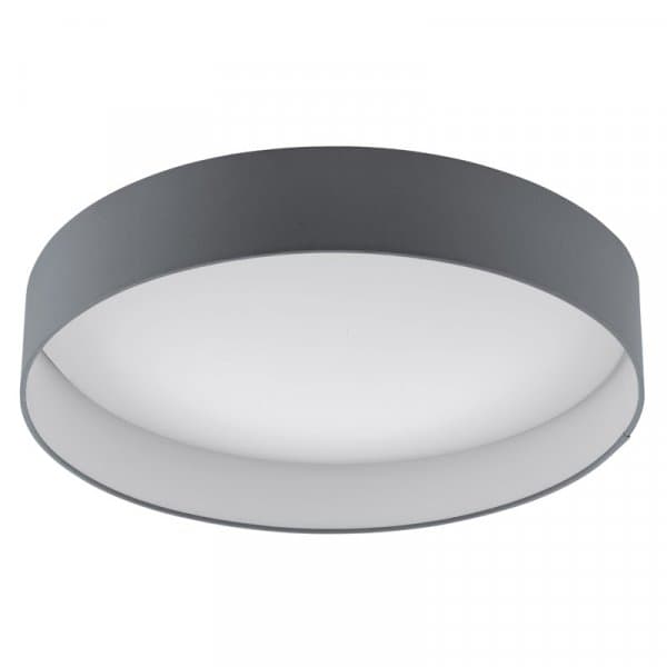 Eglo 93397 Светодиодная люстра PALOMARO, 24W (LED), Ø500, пластик/текстиль антрацит — миниатюра 1