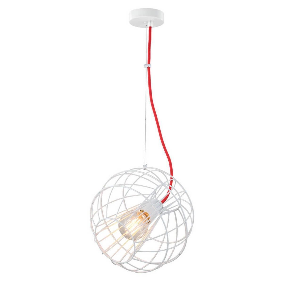 Lussole LGO Металл Белый /  Металл Подвес E27 60W LSP-9932 — миниатюра 1