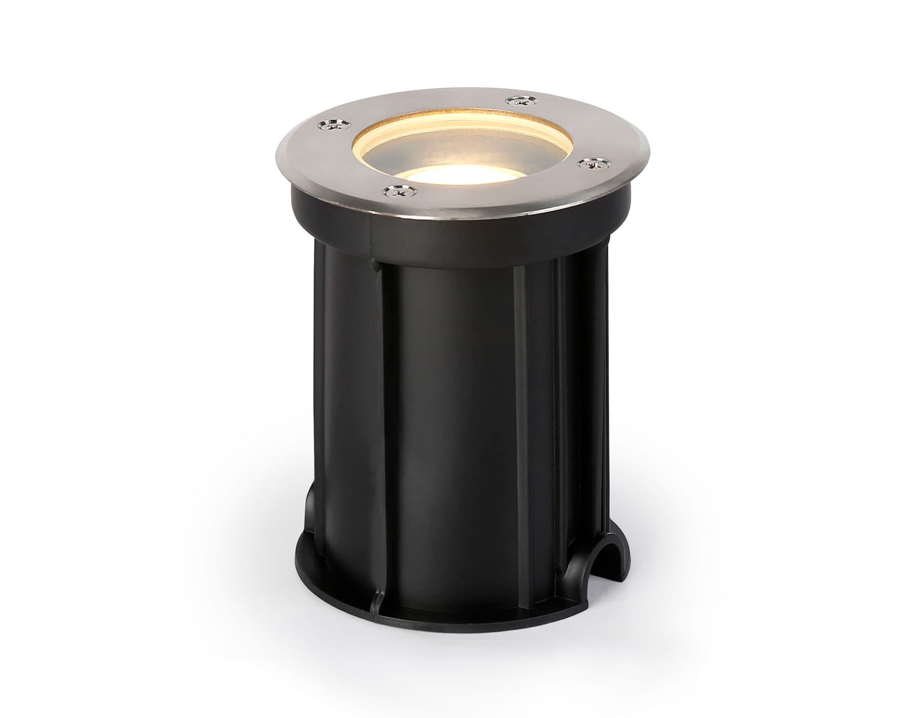 Ambrella Светильник уличный в грунт ST6511 BK черный IP67 GU10 max 35W D108*135