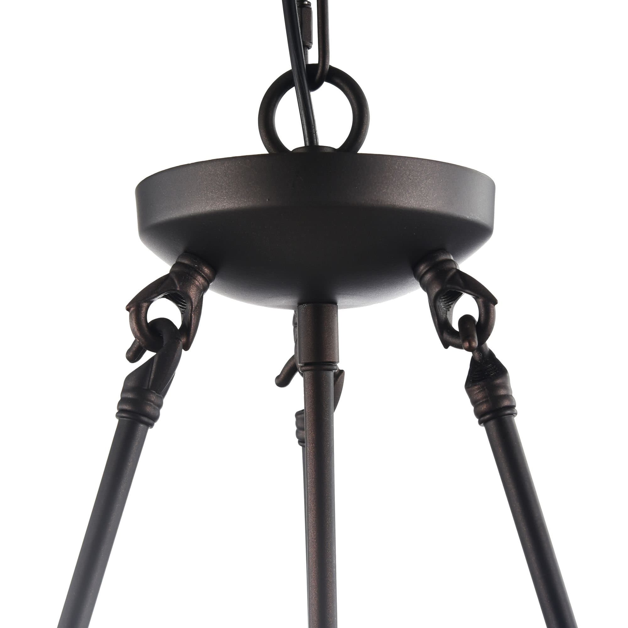 Freya Loft Conte Коричневый Люстра E27 60W FR4166-PL-03C-BL — миниатюра 5