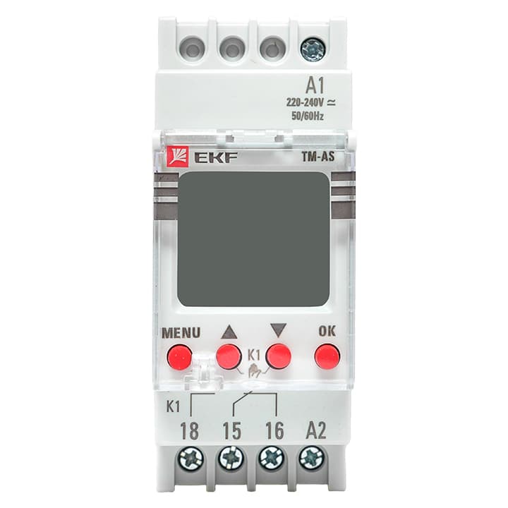EKF Таймер электронный астрономический одноканальный TM-AS — миниатюра 3