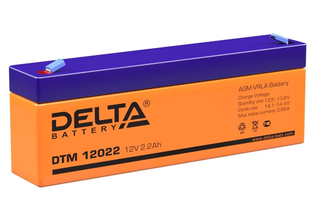 Delta Аккумуляторная батарея DTM 12022