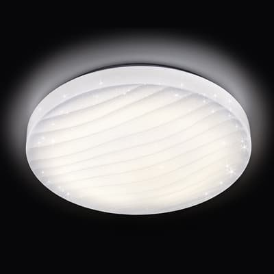 Ambrella Потолочный светодиодный светильник с пультом F20 WH 72W 490*490*105 (ПДУ ИК) F20 WH 72W D490