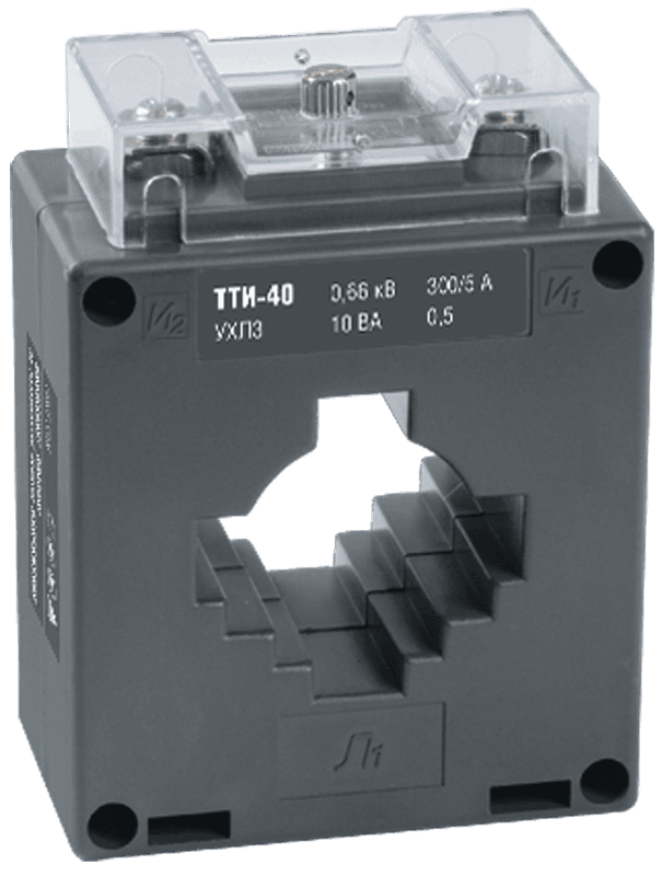 IEK Трансформатор тока ТТИ-40 500/5А 10ВА класс 0,5 — миниатюра 2