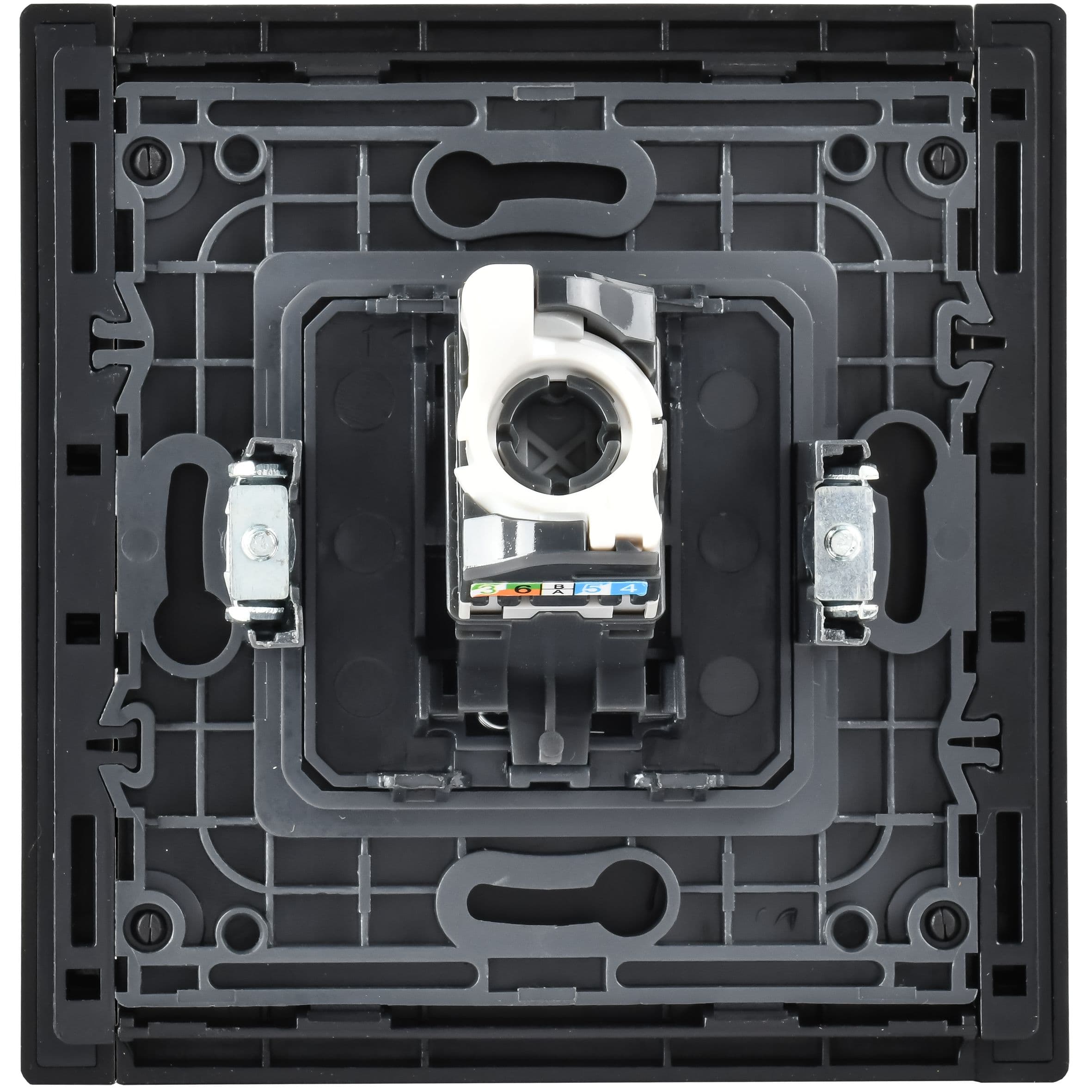 IEK FORTE&PIANO Металл Шампань Розетка комп. RJ45 кат.5E FP632M — миниатюра 3