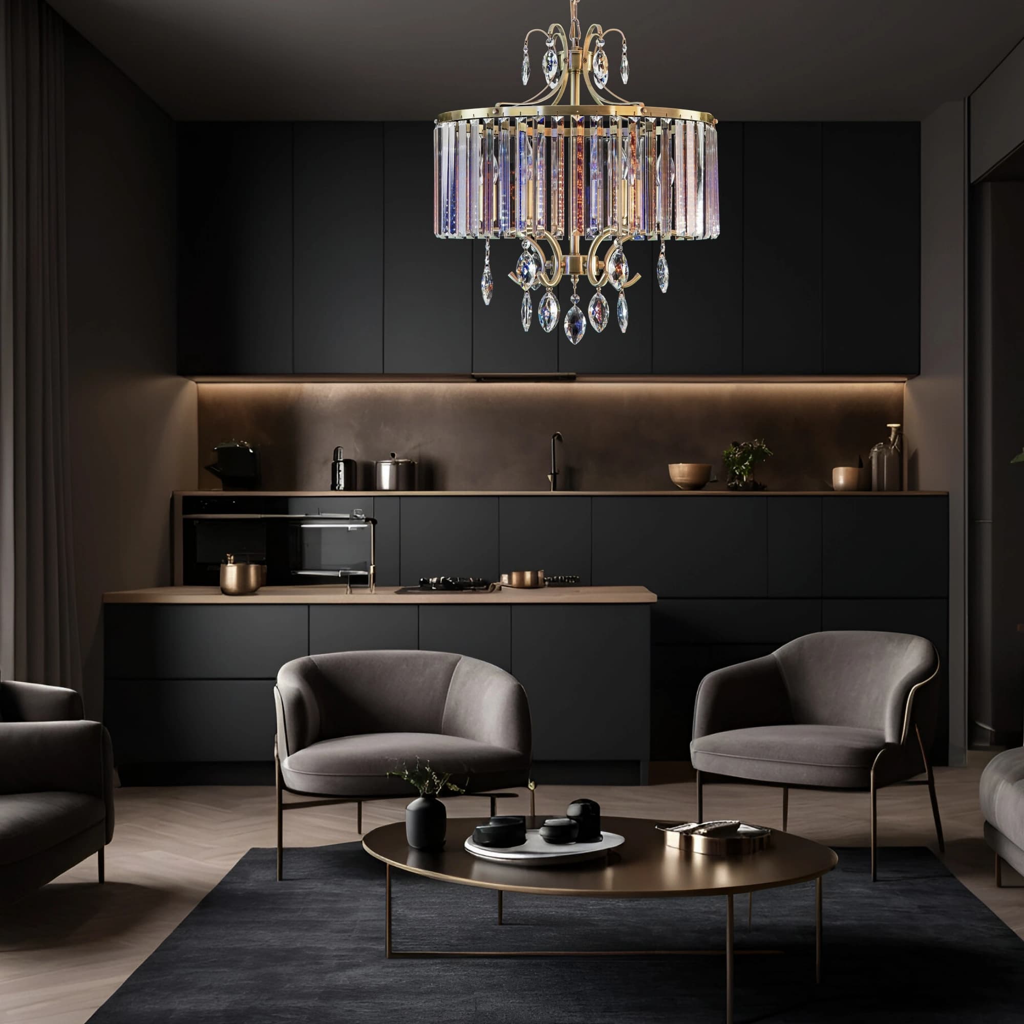 Citilux CL335163 Инга Бронза Люстра — миниатюра 14