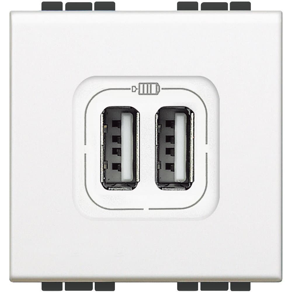 BT LL Белый Разъем д/зарядки 2хUSB N4285C2 — миниатюра 2