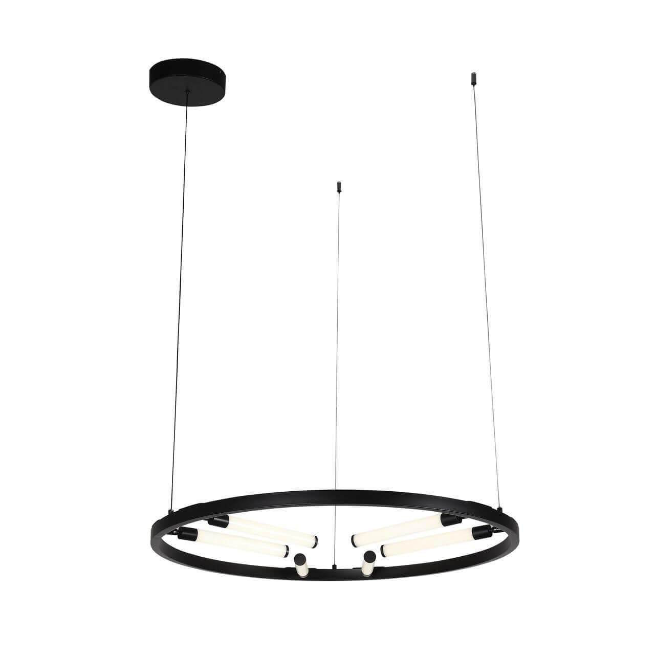 ST LUCE SL393.403.06 Светильник подвесной Черный/Белый LED 6*6W — миниатюра 4