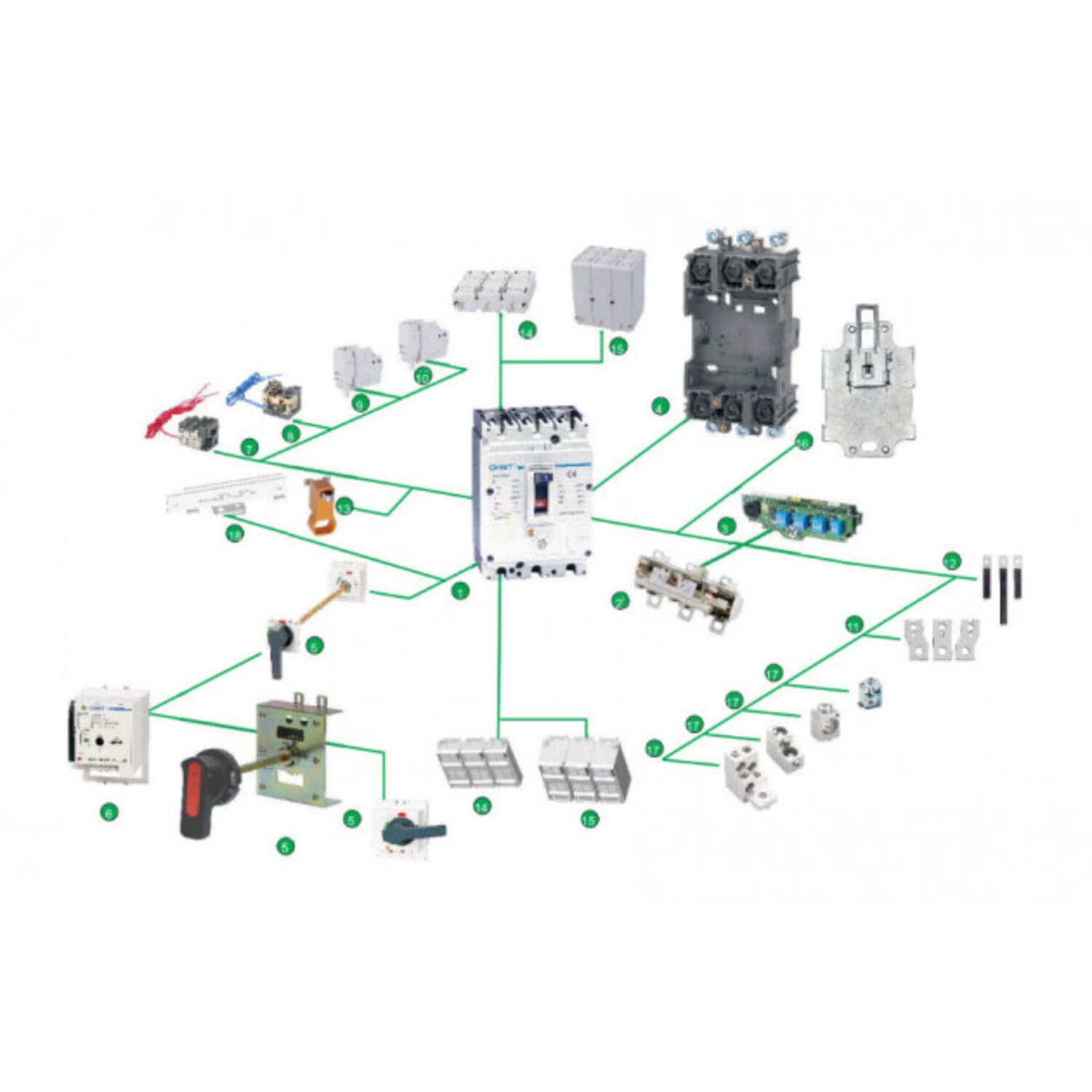 CHINT Источник питания PSU22-M8 для автономной работы расцепителя типа EM для NM8N