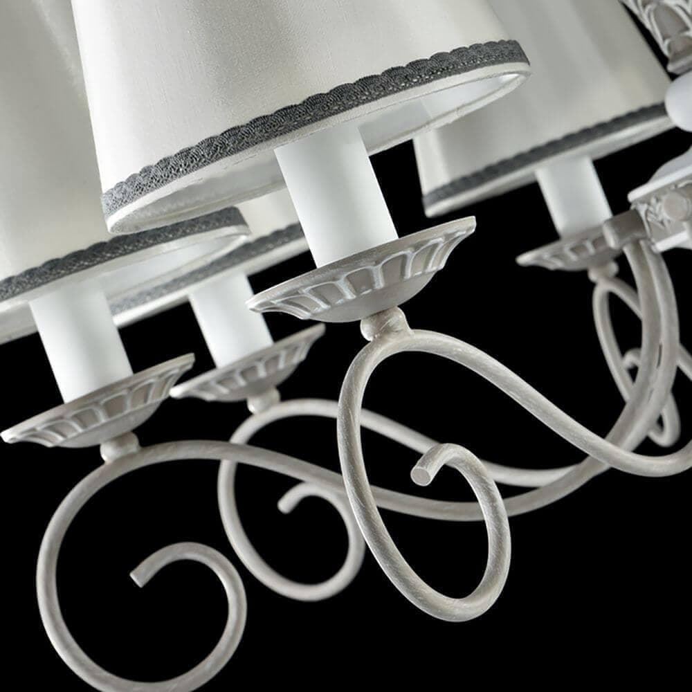 Maytoni Elegant Bouquet Серый Люстра 8xE14 40W ARM023-08-S — миниатюра 8