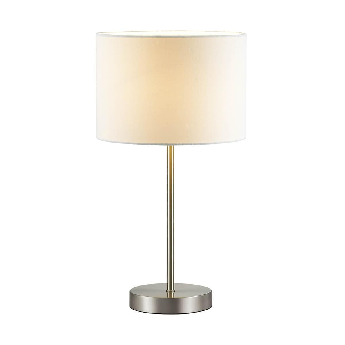 Lumion 3745/1T LN19 086 никель Настольная лампа E27 1*60W 220V NIKKI — миниатюра 1