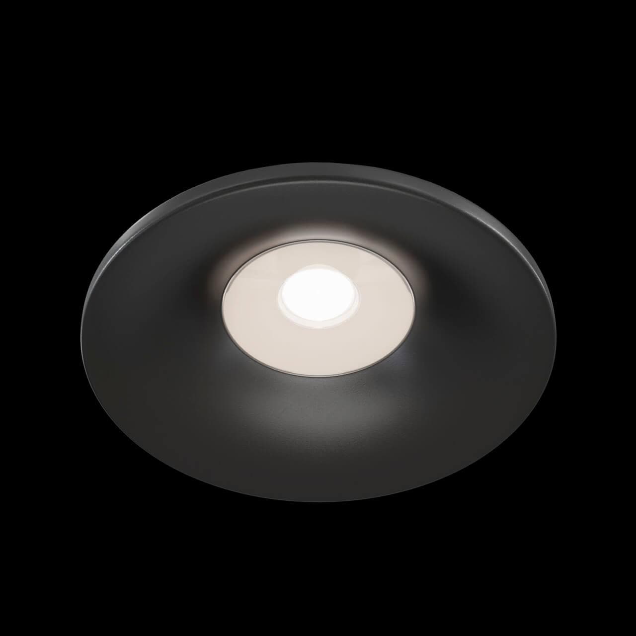 Maytoni Downlight Barret Черный Встраиваемый светильник DL041-01B — миниатюра 9