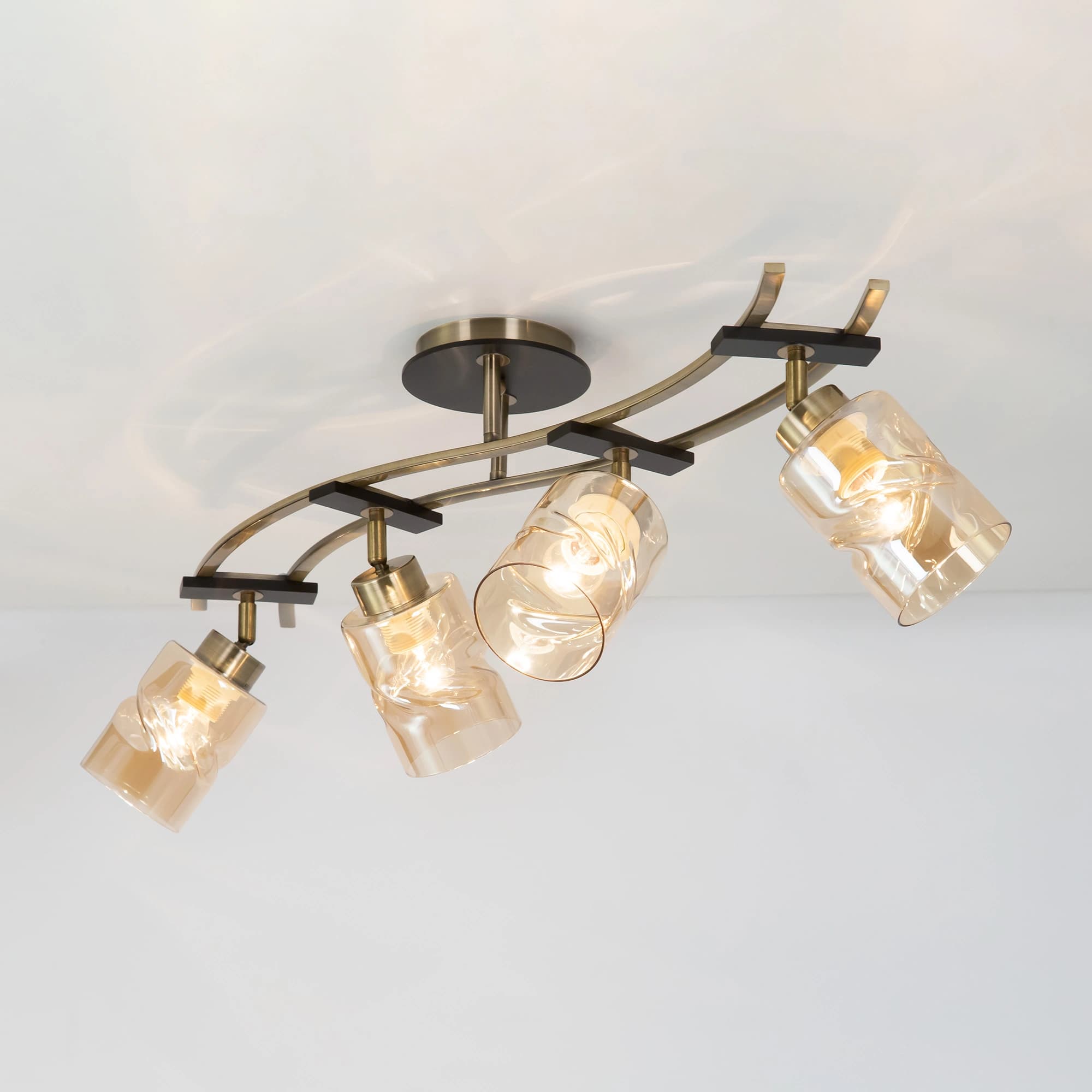 Citilux CL142144 Мерида Брон.Ст.+Венге Светильник потолочный — миниатюра 6