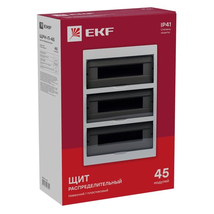 EKF PROxima Щит распред. навесной ЩРН-П-45 IP41 — миниатюра 4