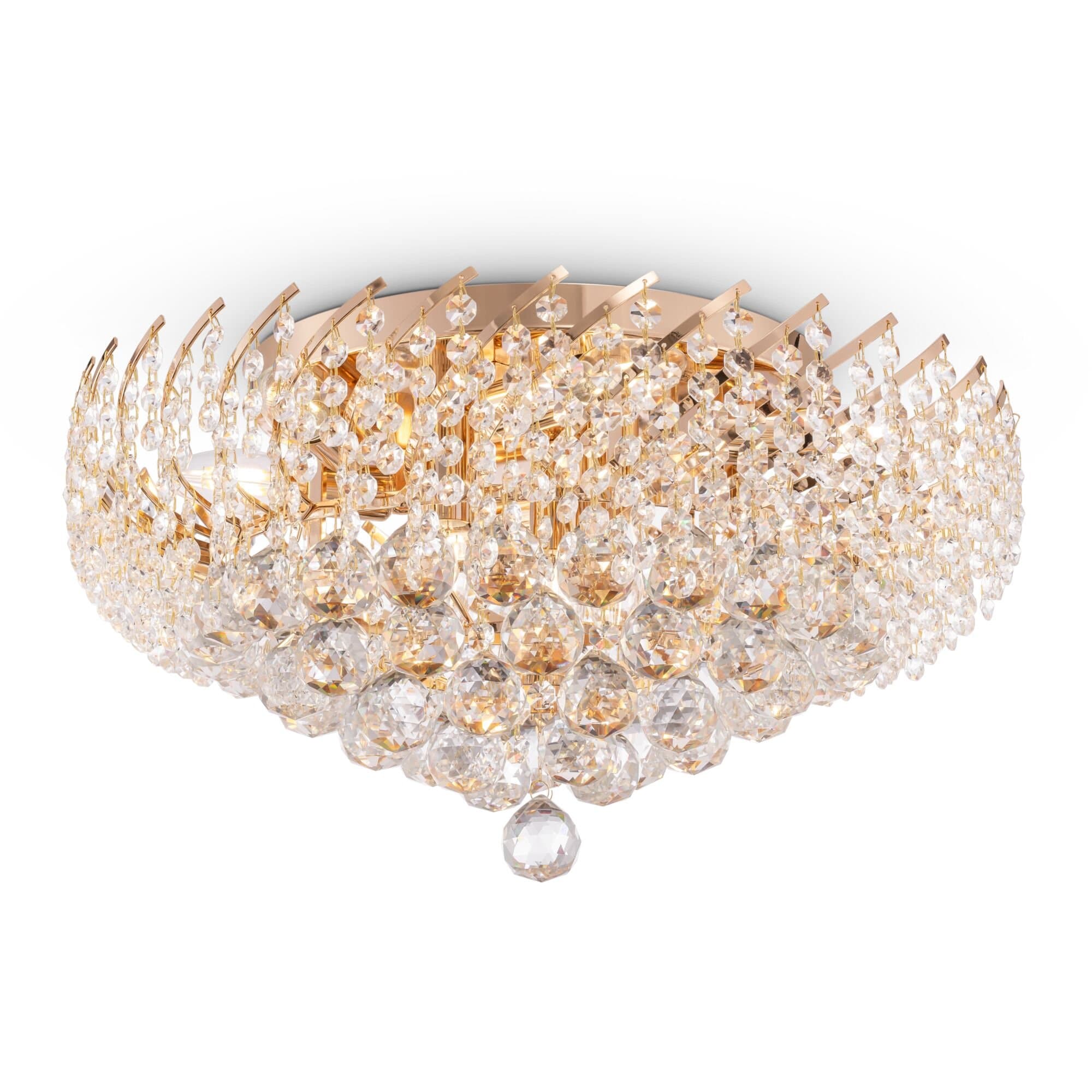 Maytoni Royal Classic Karolina Золото Люстра 9xE14 40W DIA120-09-G — миниатюра 3