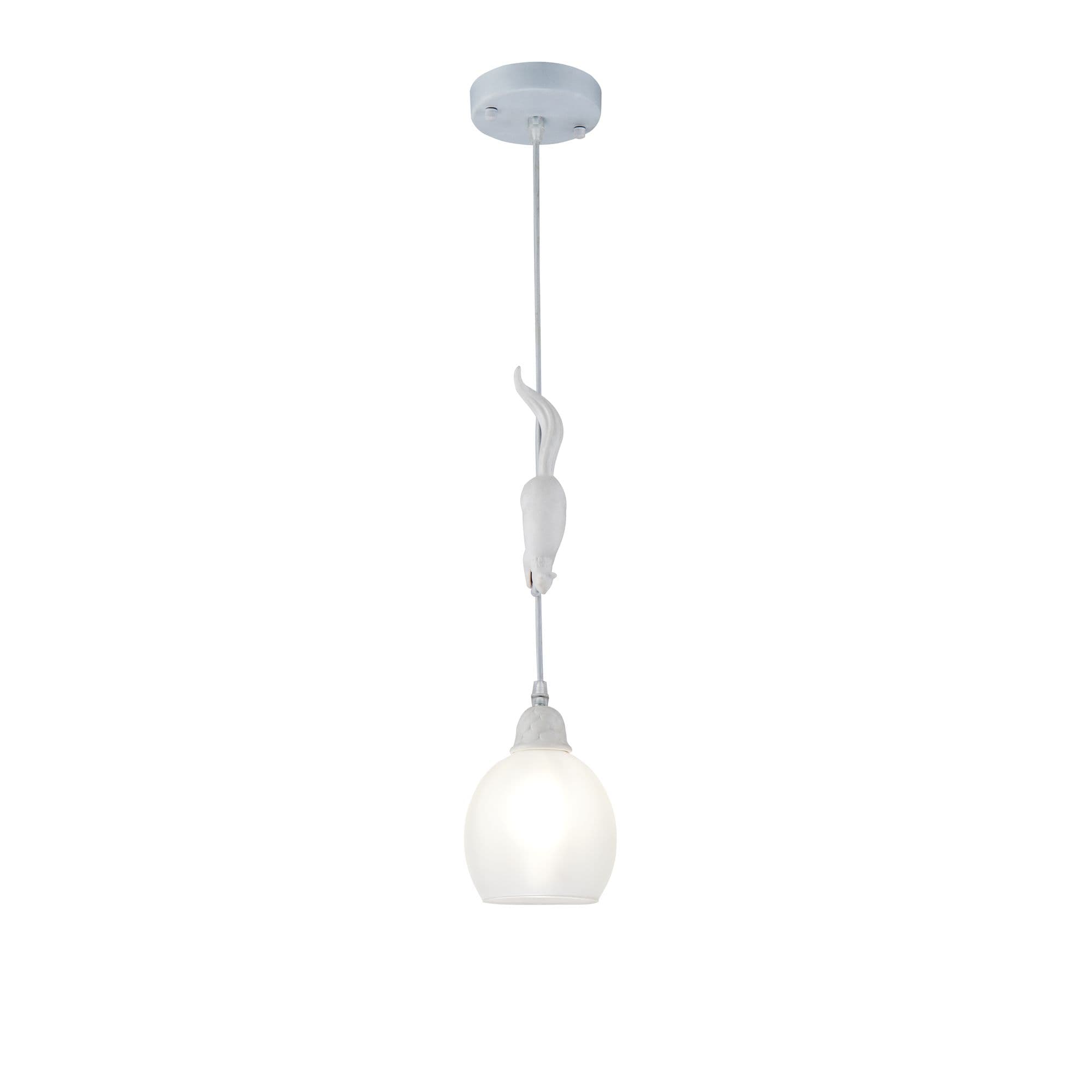 Freya Modern Squirrel Белый Подвесной светильник E14 60W FR5010PL-01W — миниатюра 2