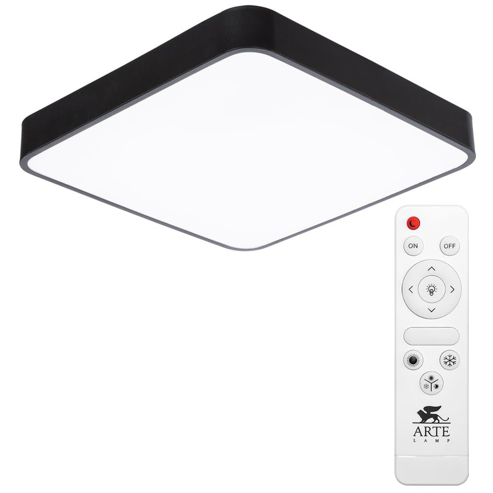 Arte Lamp SCENA Потолочные светильники A2663PL-1BK
