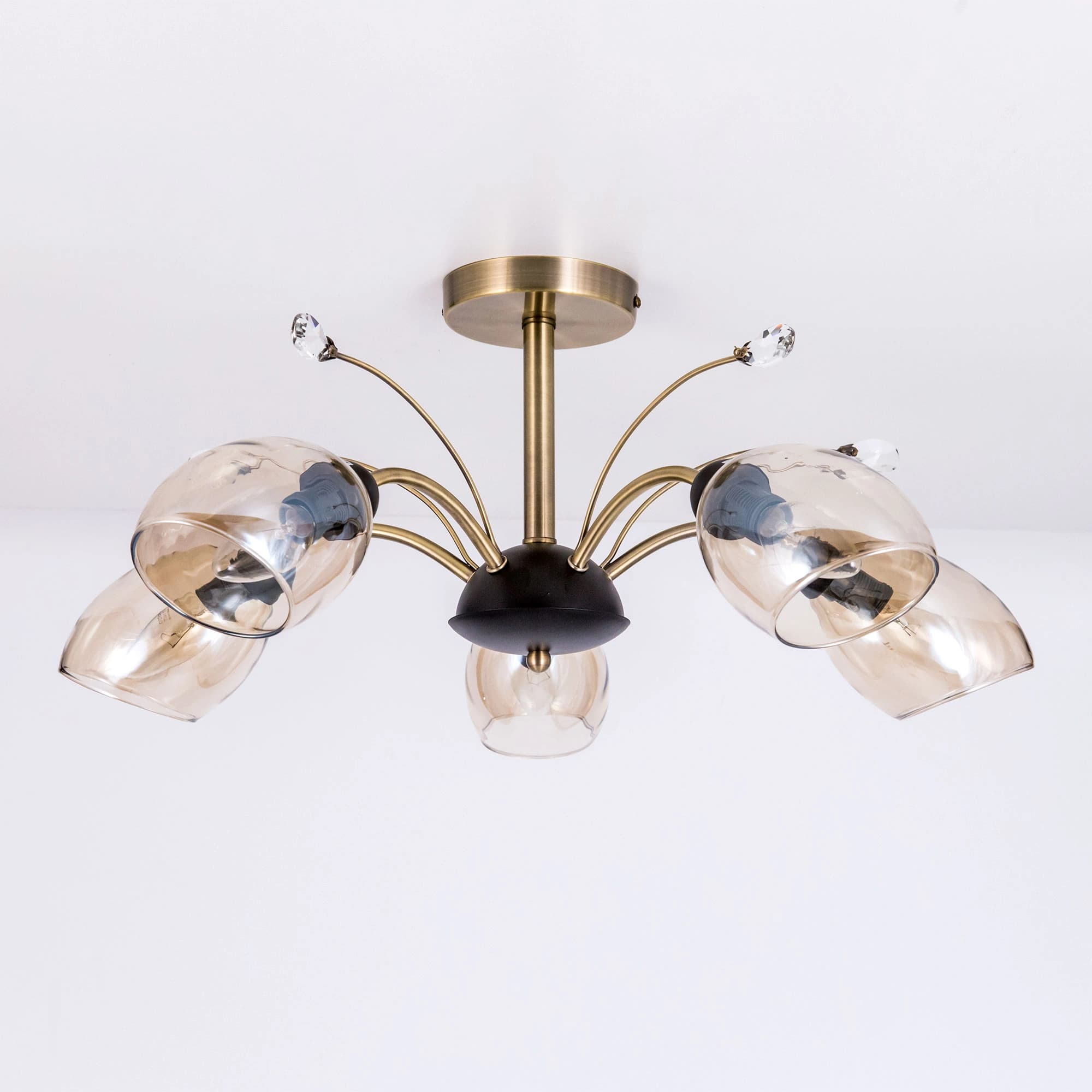 Citilux CL108155 Комета Бронза+Дымч. Люстра — миниатюра 8