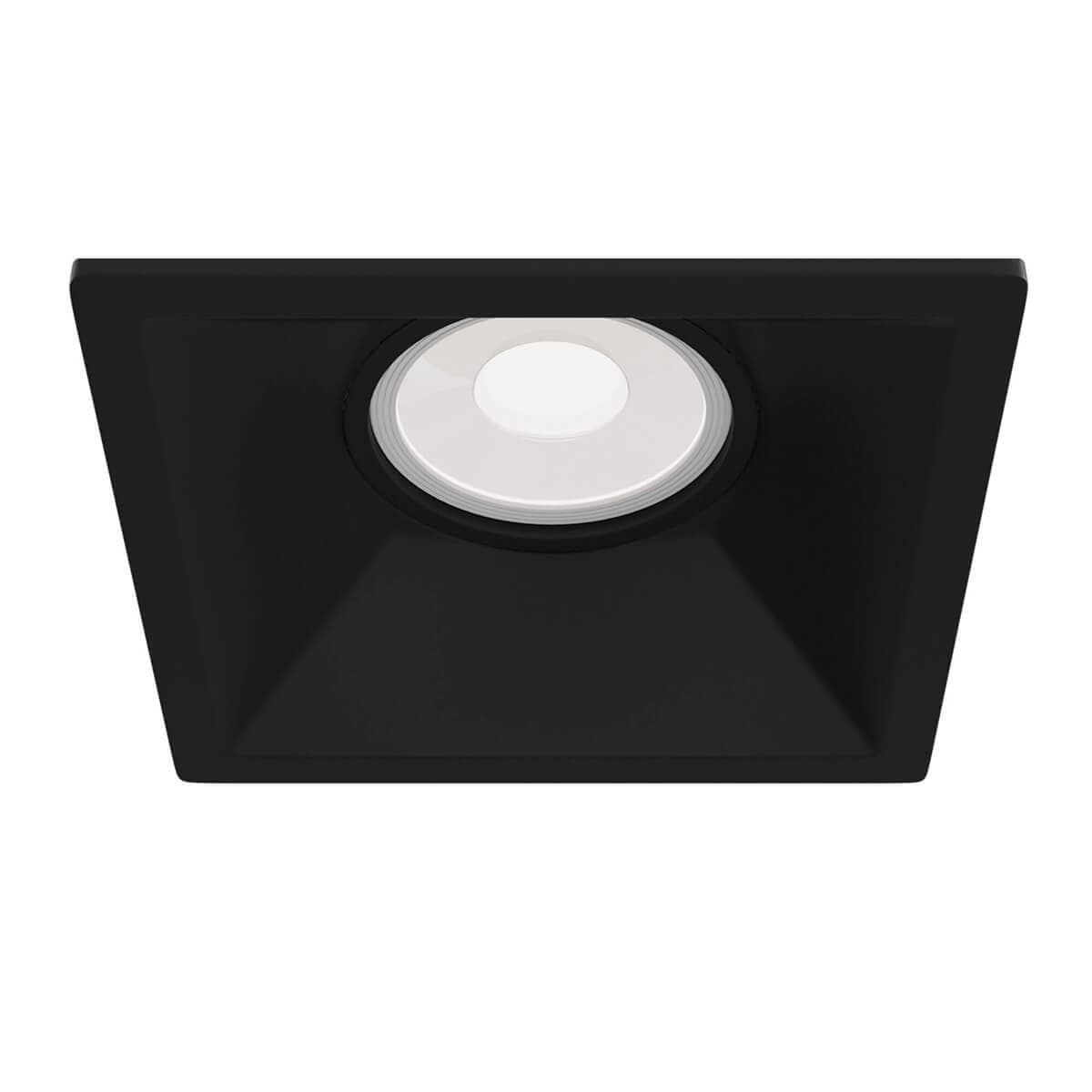 Maytoni Technical Dot Черный Встраиваемый светильник GU10 50W DL029-2-01B
