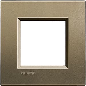 BT LL Коричневый шелк Рамка прямоугольная, 2 мод LNA4802SQ — миниатюра 1