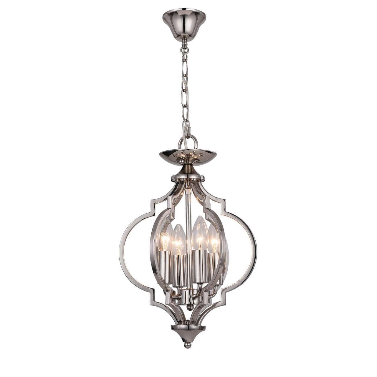 ST LUCE SL361.103.04 Светильник подвесной  Хром E14 4*60W — миниатюра 1