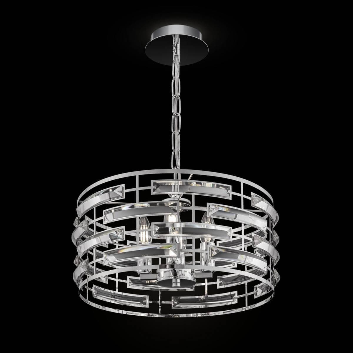 Maytoni Modern Frontera Хром Подвесной светильник MOD067PL-04CH — миниатюра 8