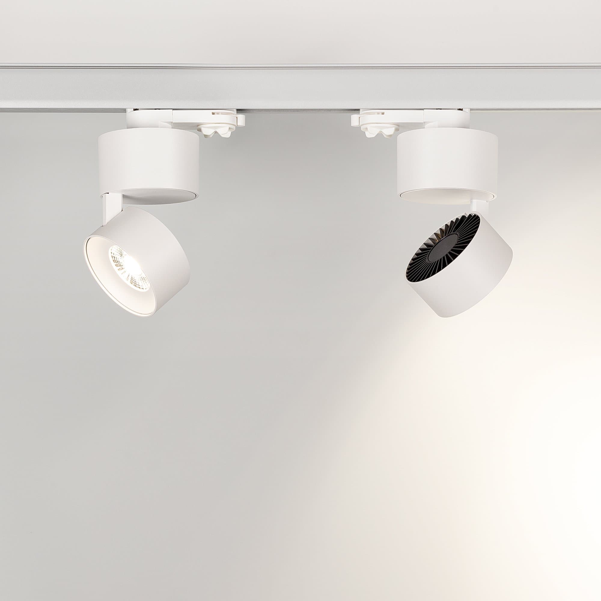 Arlight Корпус PLURIO-BASE-TRACK-4TR-R77 (WH, 1-2, 200mA) (IP20 Металл, 3 года) 030273(1) — миниатюра 2