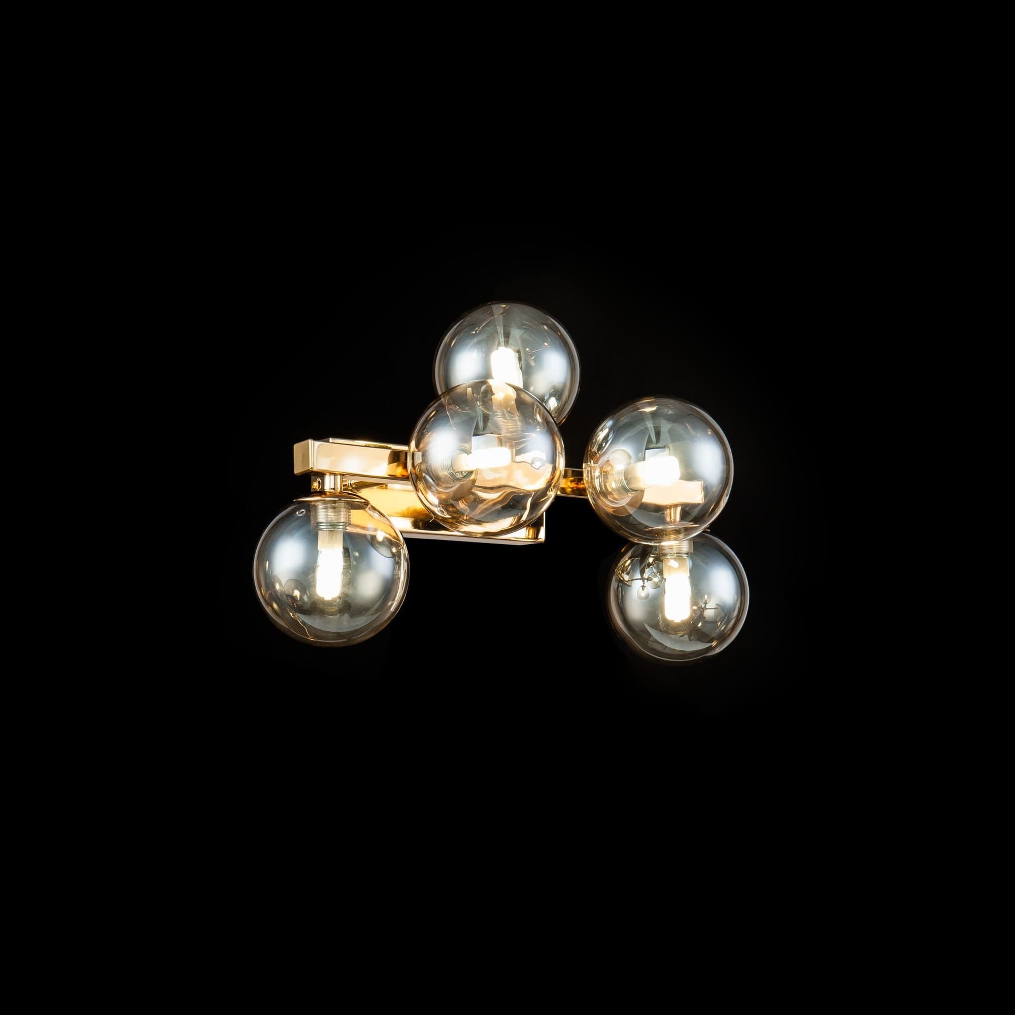 Maytoni Modern Dallas Золото Бра G9 28W MOD547WL-05G — миниатюра 2