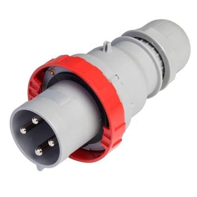 Вилка кабельная артикул DIS21812536 IP67 125A 3P+E 400В