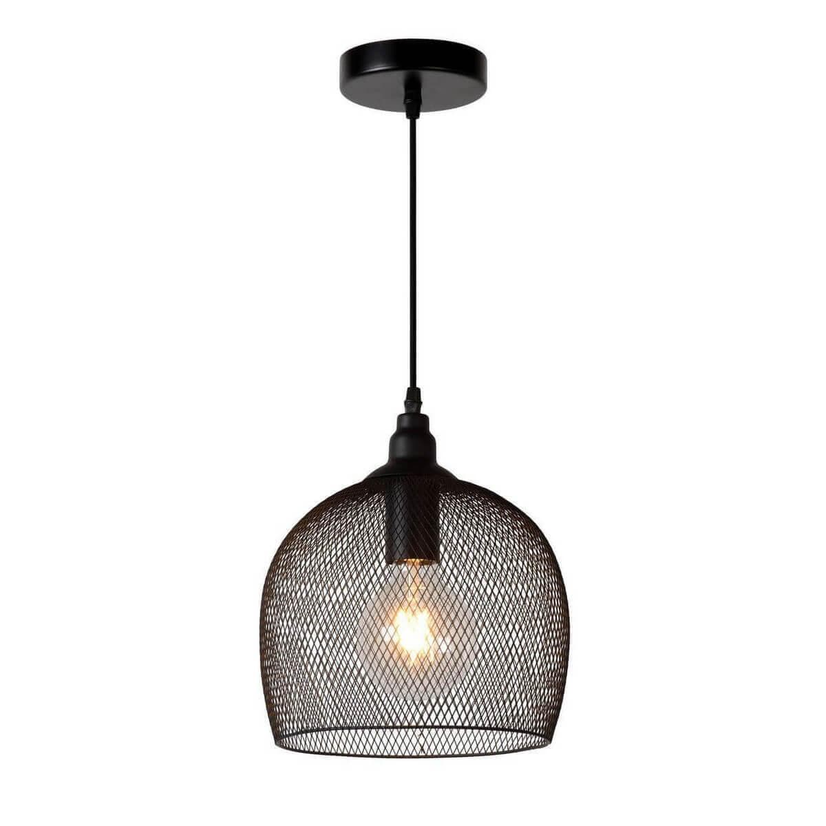 Lucide Mesh Котаж Металл Подвесной светильник E27 60W 43404/22/30 — миниатюра 1