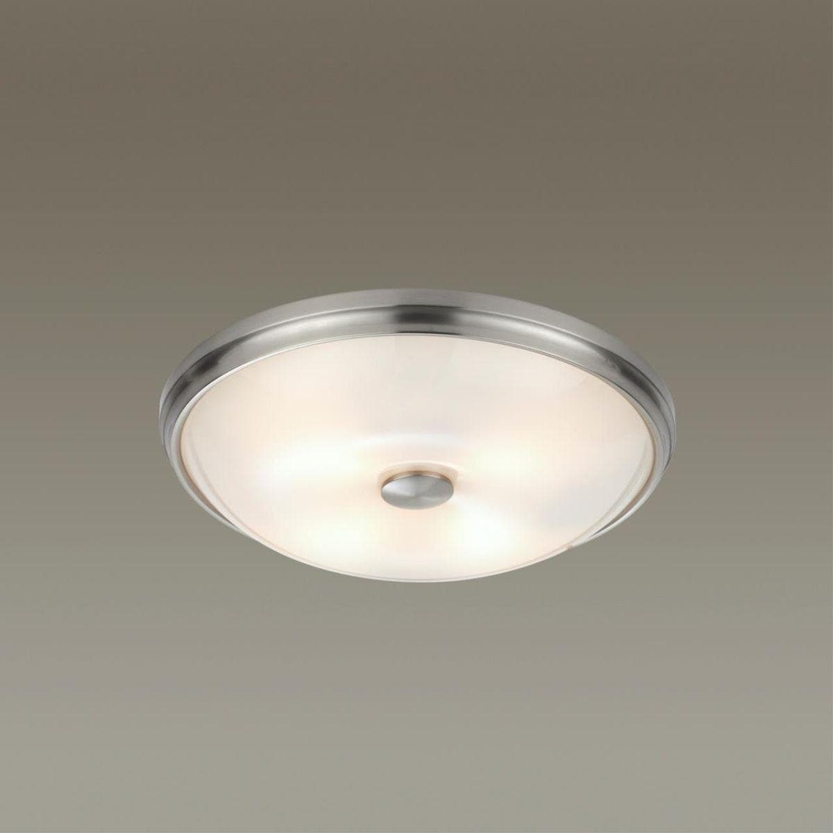 Odeon Light 4957/4 WALLI ODL22 511 мат.никель/металл/белый/стекло Настенно-потолочн.светильн. E14 4*40W PELOW — миниатюра 4