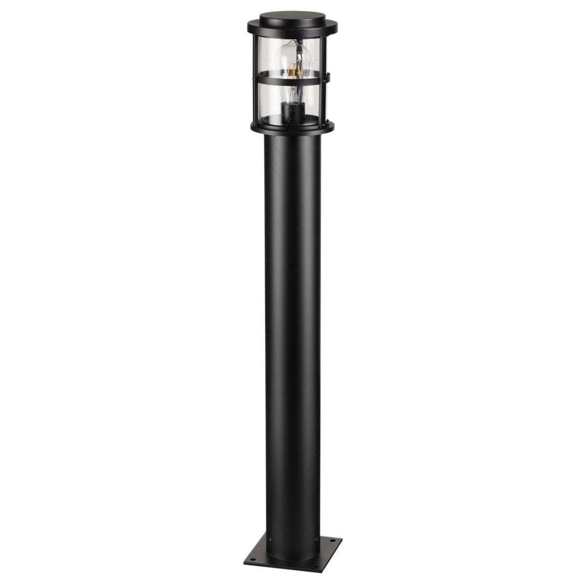 Odeon Light 4964/1F NATURE ODL22 581 черный/стекло Ландшафтный светильник на столбе E27 1*60W IP44 MAGUS — миниатюра 1