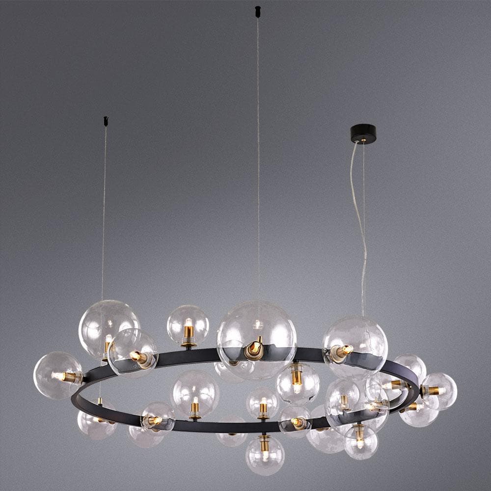 Arte Lamp A7790SP-24BK Люстра подвесная — миниатюра 2