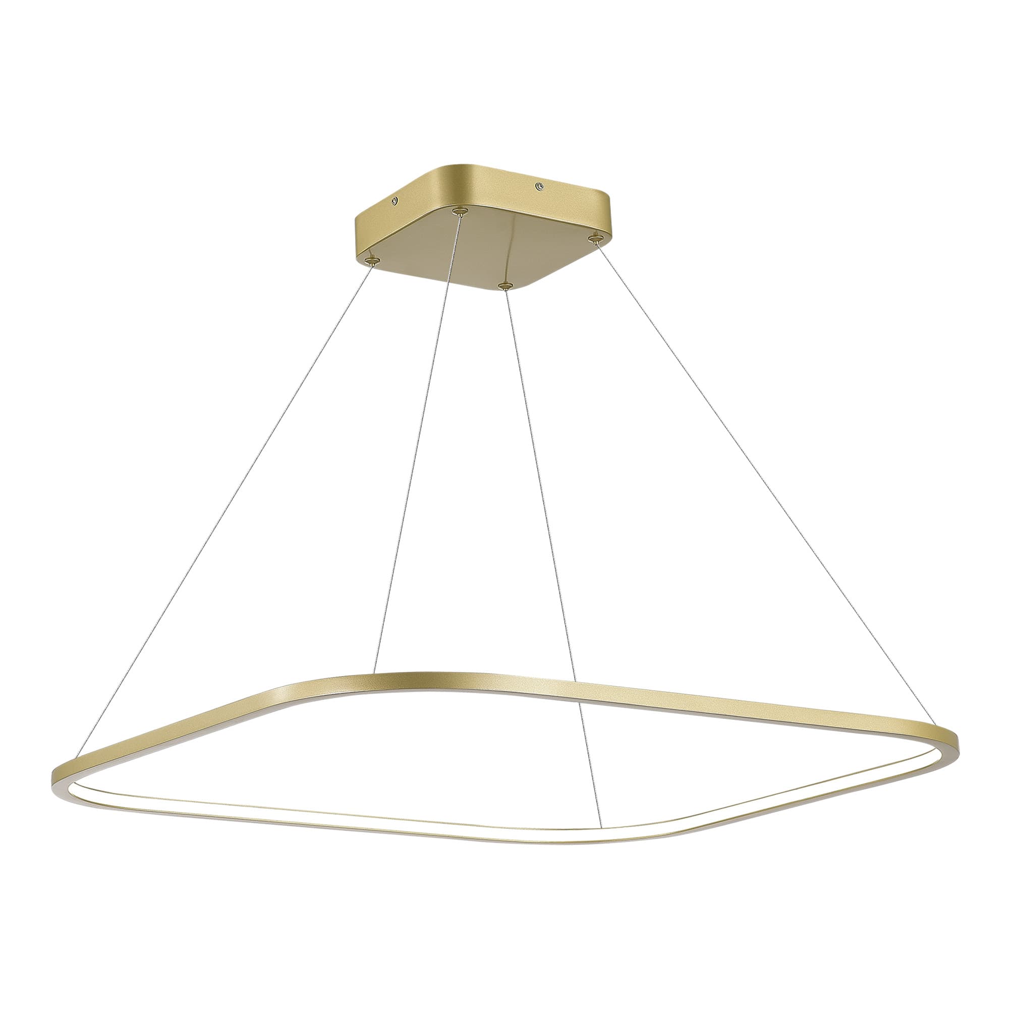 ST LUCE ST610.243.39 Светильник подвесной Золотистый/Белый LED 1*35W 4000K
