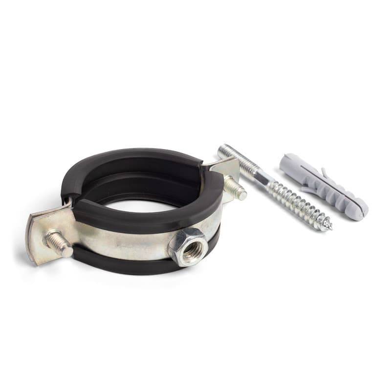 Хомут трубный ТХК комплект 3 1/2" М10  (Fortisflex) 77917