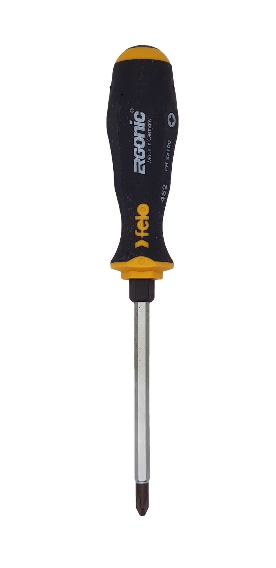 Felo Отвертка Ergonic  крестовая ударная PH 2X100 45220340 — миниатюра 2