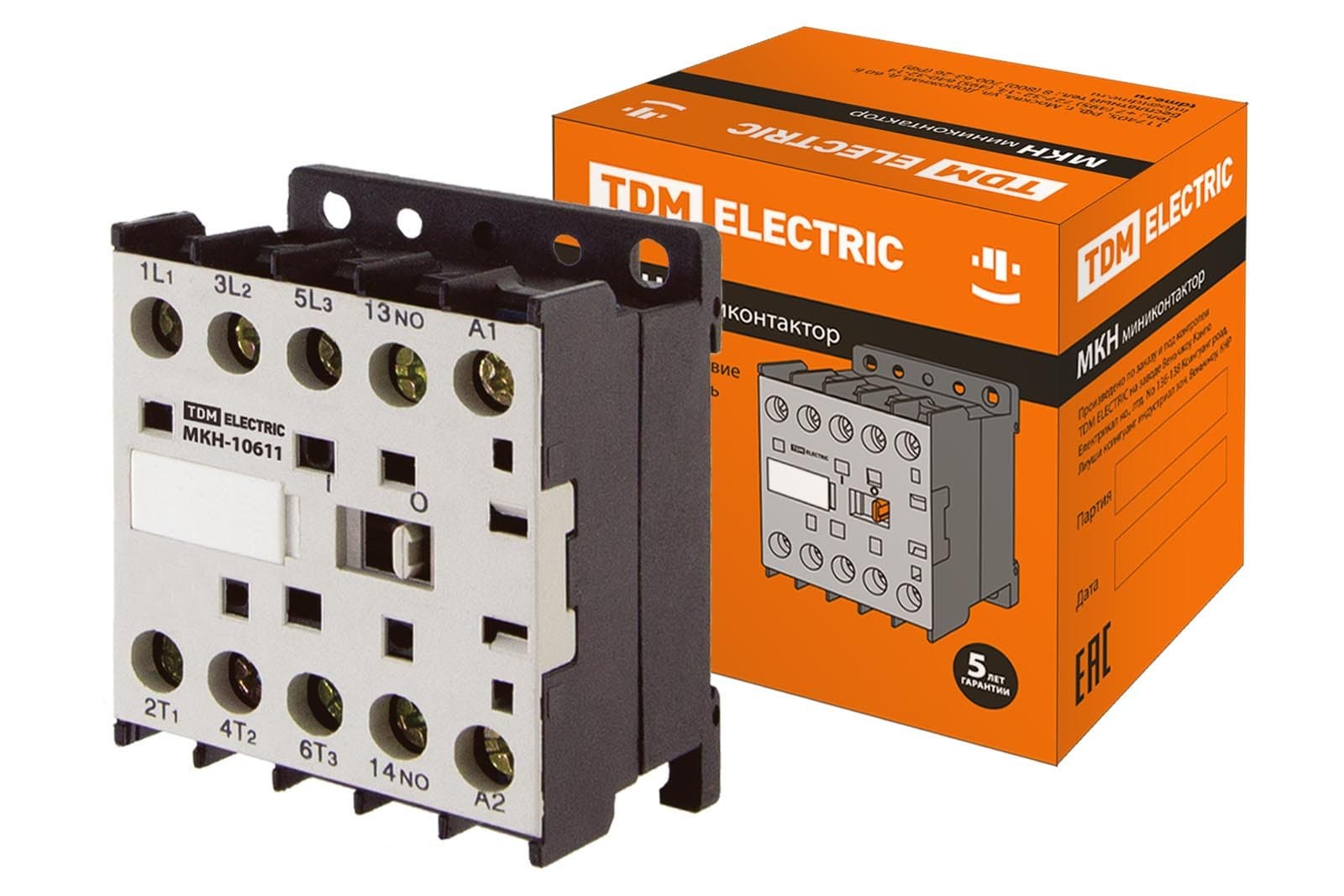 TDM Миниконтактор МКН-10611 6А 230В 1НЗ SQ0736-0002