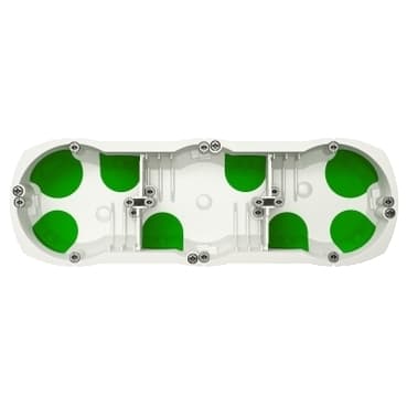 Schneider Electric Коробка 3-ая Multifix Air 67x40 для скрытого монтажа — миниатюра 2
