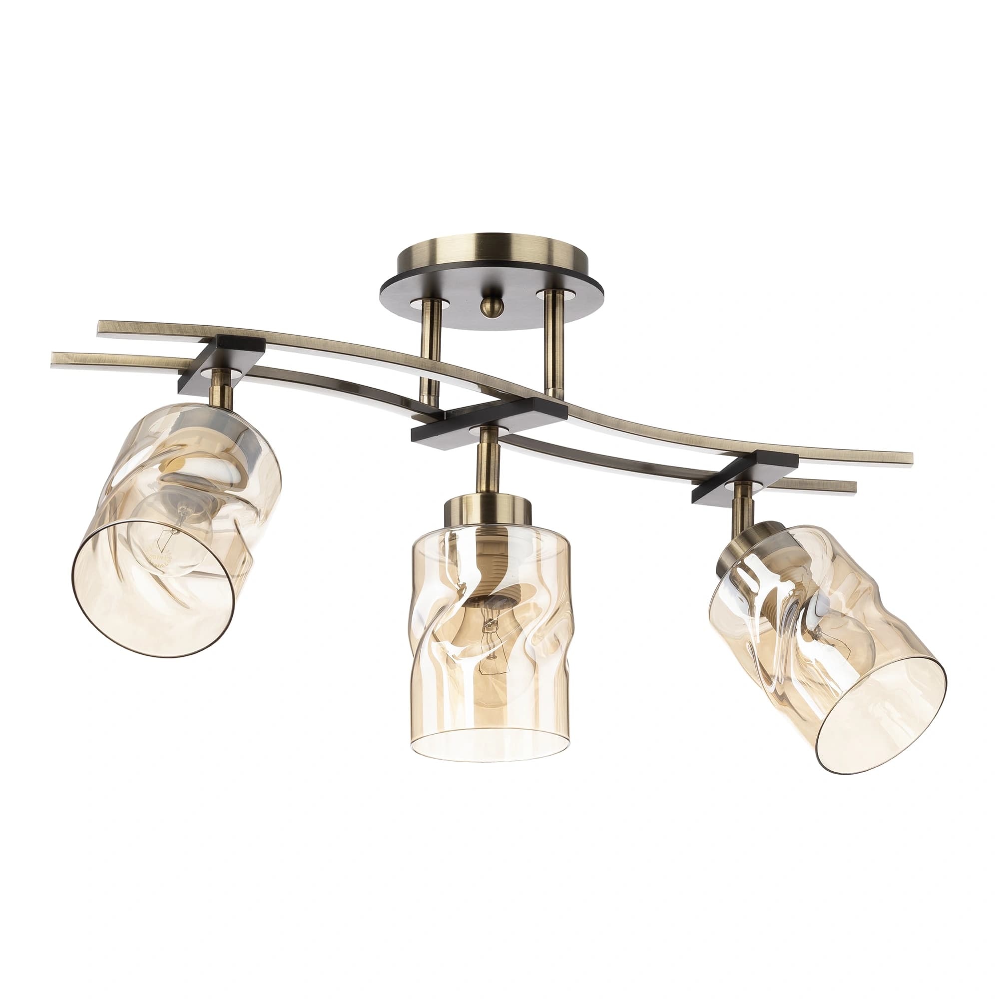 Citilux CL142134 Мерида Брон.Ст.+Венге Светильник потолочный — миниатюра 8