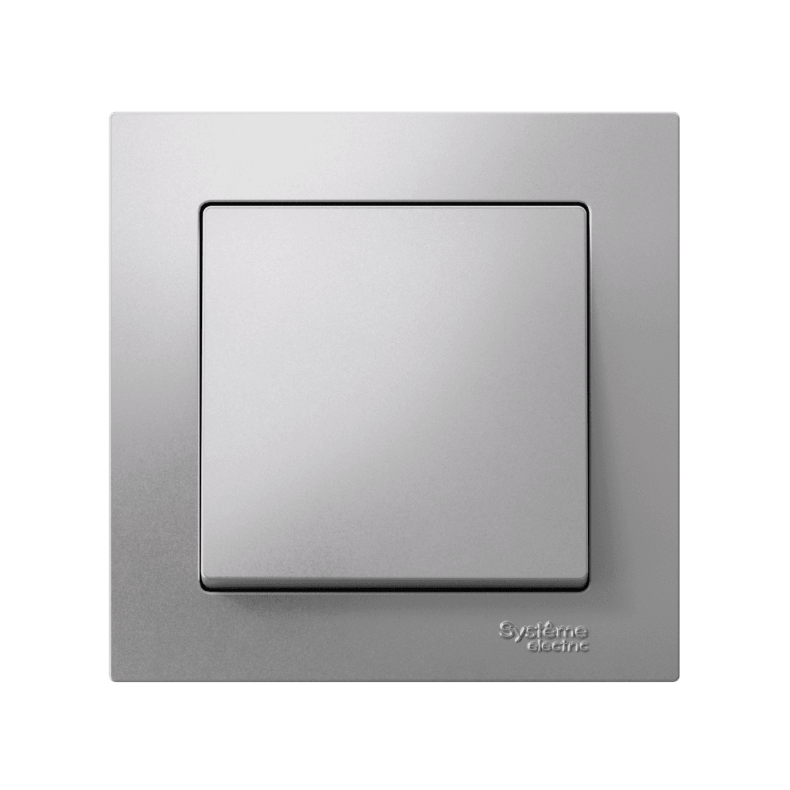 Systeme Electric AtlasDesign Алюминий Выключатель 1-клавишный, сх.1, 10АХ, в сборе, быстрозажим. клем. — миниатюра 4