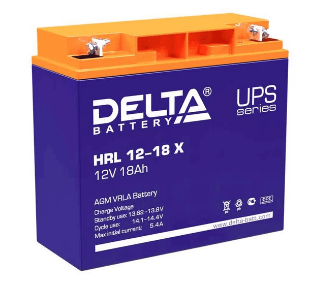 Delta Аккумулятор HRL 12-18 X (12V/18Ah)