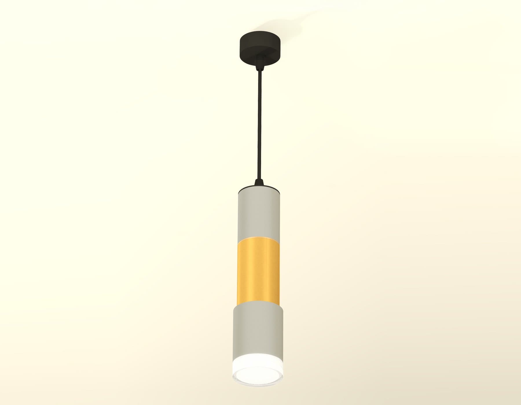 Ambrella Комплект подвесного светильника XP7423042 SGR/PYG/CL серый песок/золото желтое полированное/прозрачный MR16 GU5.3 (A2302, C6314, A2062, C6327 — миниатюра 2