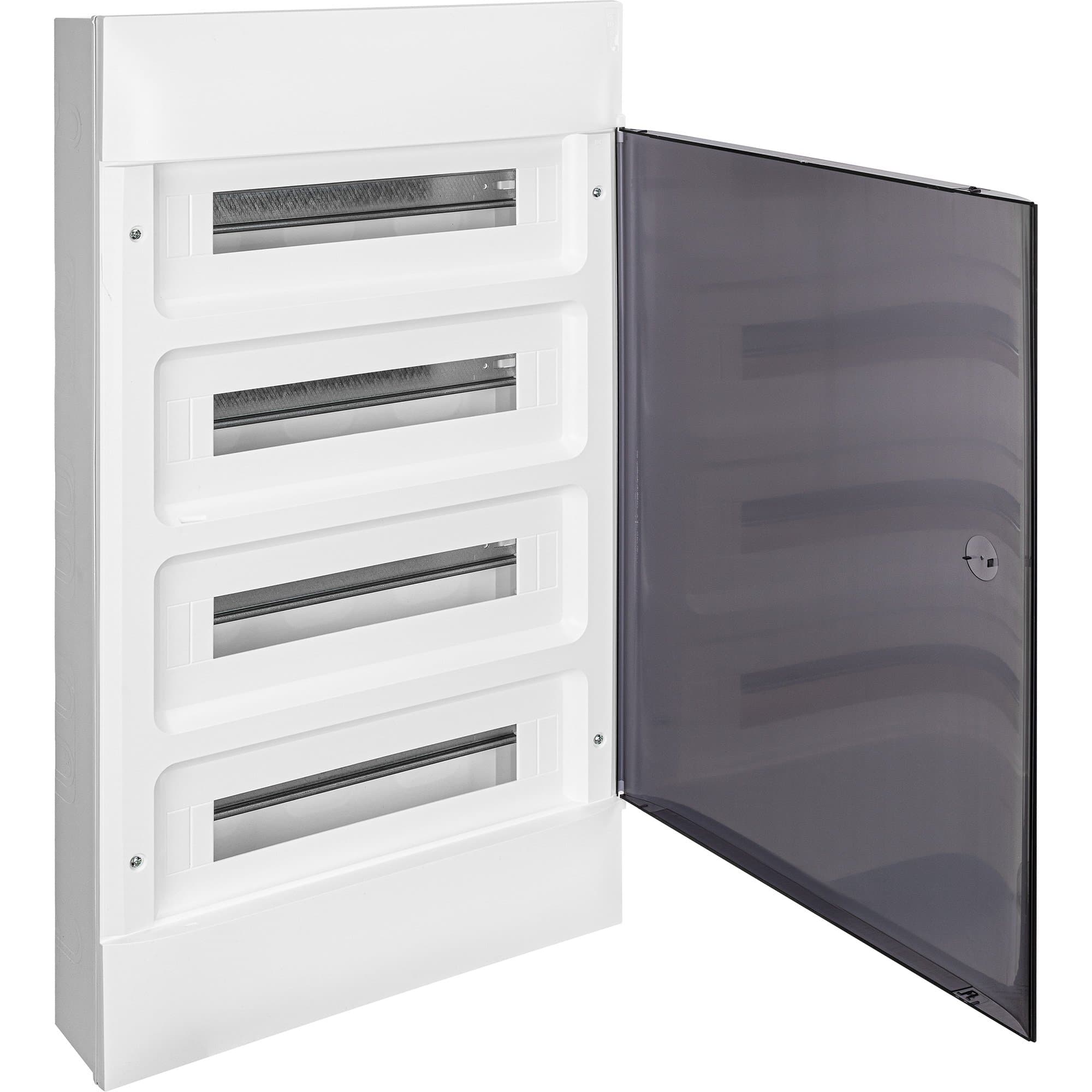 Legrand Practibox S Пластиковый щиток Навесной 4X18 Дымчатая дверь 137619 — миниатюра 2