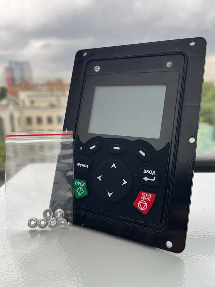 Systeme Electric Панель управления LCD + монтажный комплект IP55 для STV900 — миниатюра 4