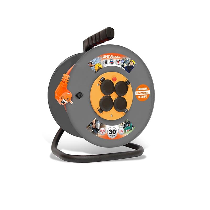 UNIVersal ВЕМ-250 IP-44 термо ПВС 3*1 30м (9632931) 1683