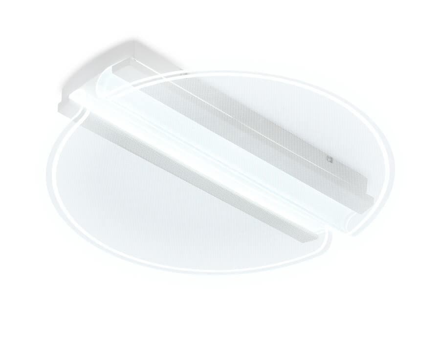 Ambrella Потолочный светодиодный светильник с пультом FA613 WH белый 64W D520*80 (ПДУ РАДИО 2.4) — миниатюра 3