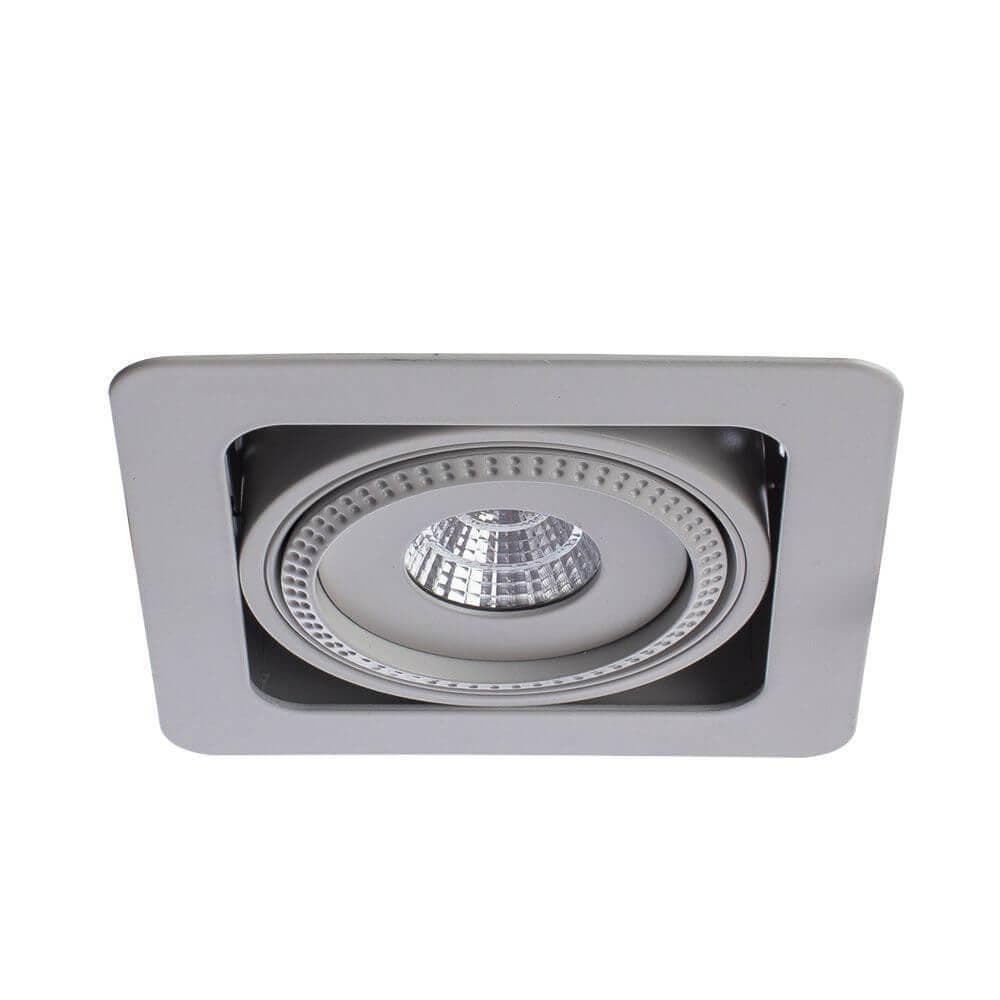 Arte Lamp Studio Белый Светильник точечный встаиваемый 1x7W 1xLED 1x665lm A3007PL-1WH — миниатюра 2