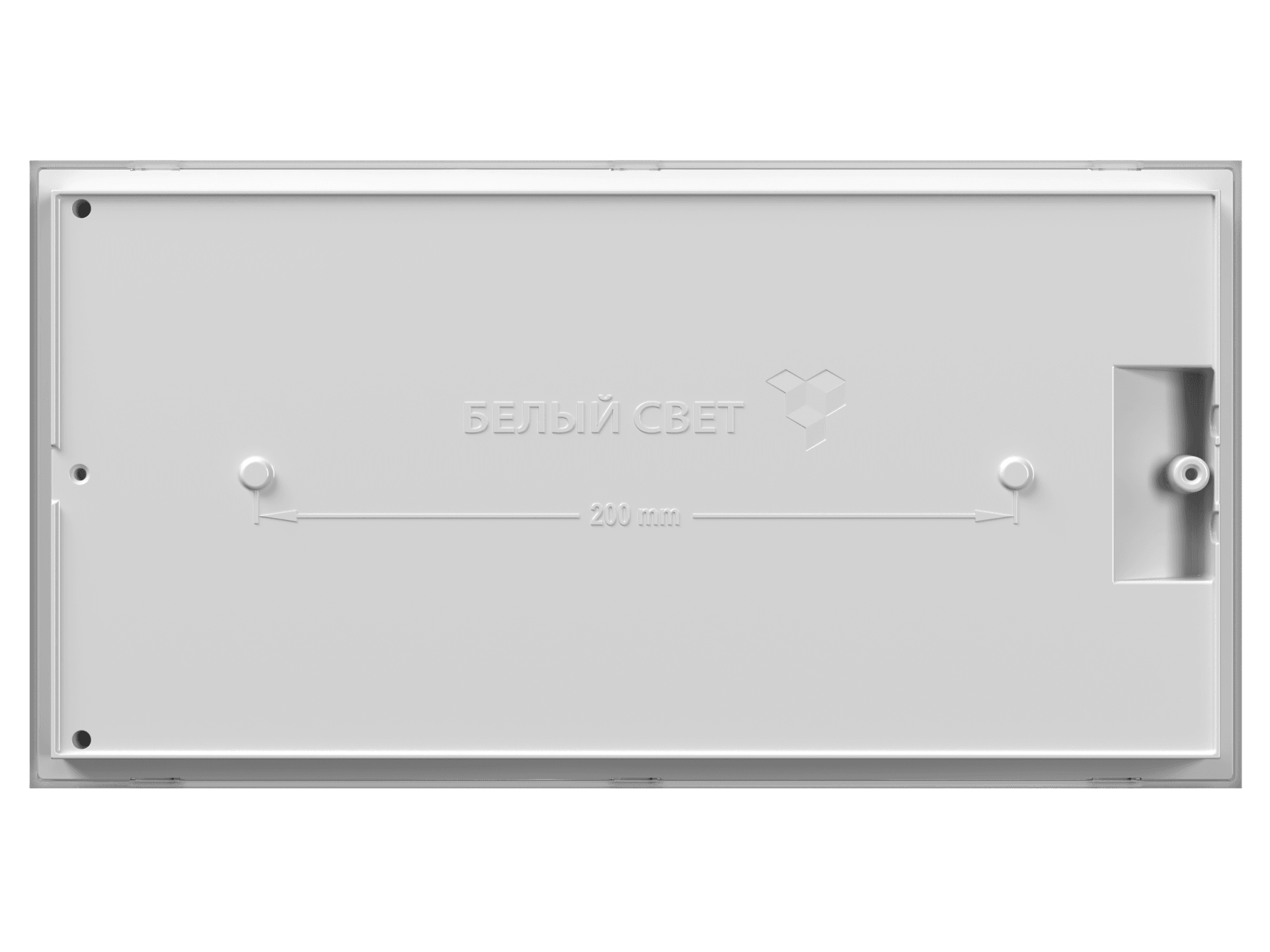 Белый свет Световой указатель BS-KONTUR-81-S1-INEXI2 a15741 — миниатюра 5