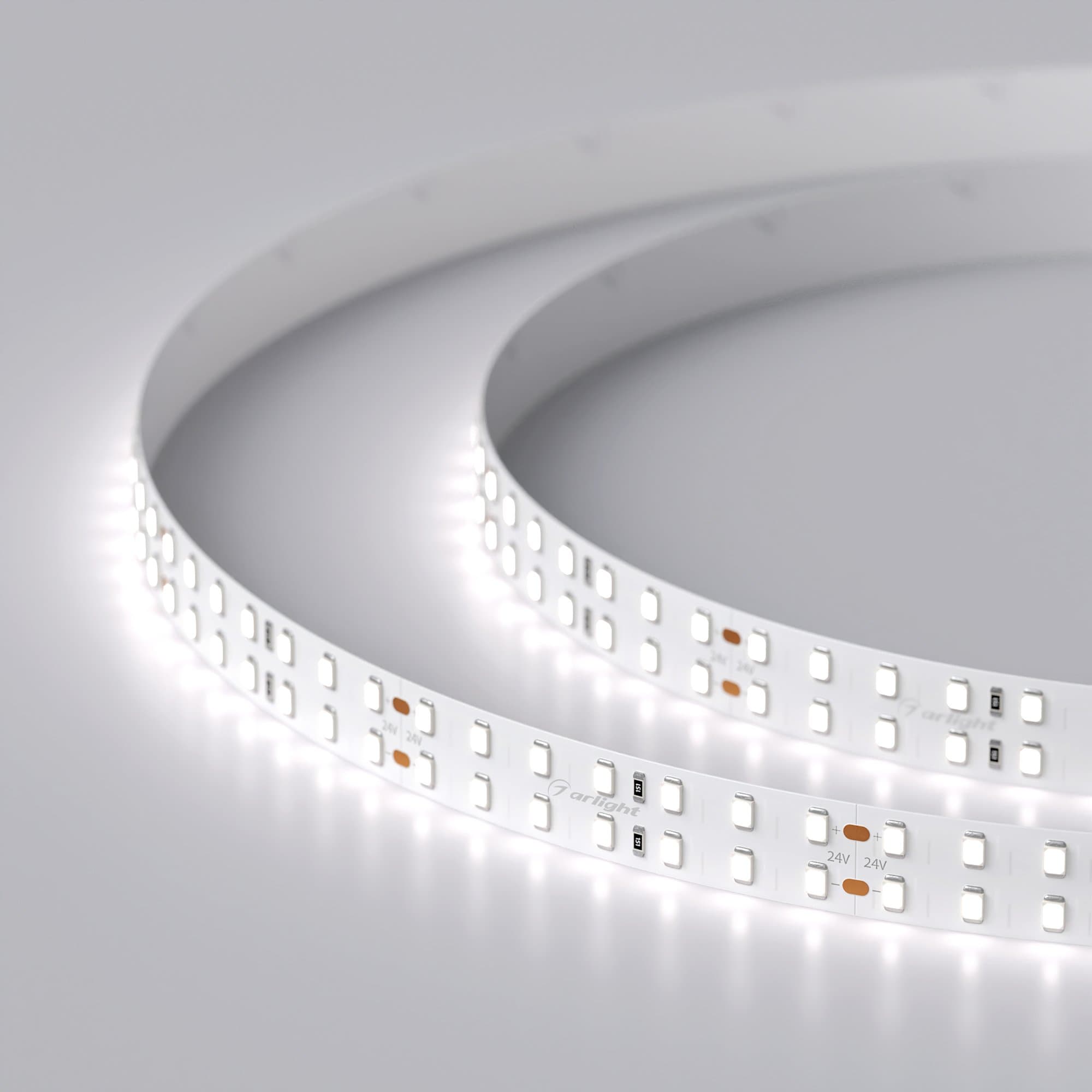 Arlight Светодиодная лента RT-A196-15mm 24V White6000 (20 W/m, IP20, 2835, 5m) (Открытый) 019089(2) — миниатюра 3
